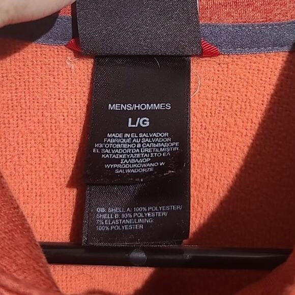 The North Face Canyonlands 1/2 Zip Fleece Pullover Red Size L - Picture 4 of 6